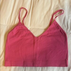 Garage Hot Pink Crop Top